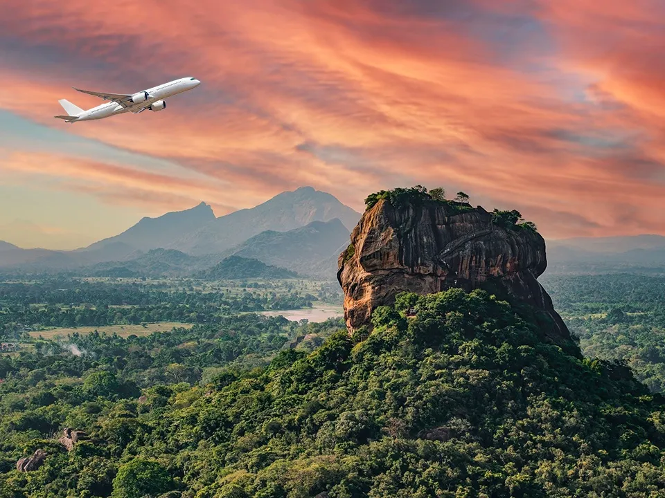 Fly to Sri Lanka